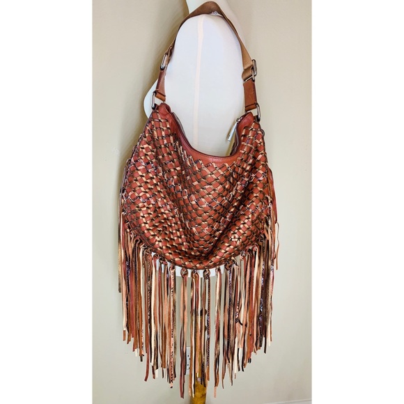 Marc Jacobs Handbags - {Marc Jacobs}  Leather Woven Hobo Bag